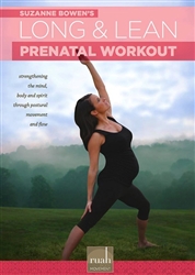 Ruah Mind Body Movement Long And Lean Prenatal DVD Suzanne Bowen