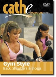 Cathe Friedrich Hardcore Style Gym Style Back Shoulders Biceps DVD
