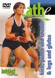 Cathe Friedrich Kick Punch And Crunch And Legs And Glutes DVD