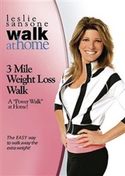 Leslie Sansone Walk At Home 3 Mile Weight Loss Walk DVD