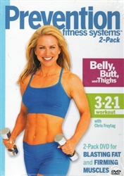 Prevention Fitness Systems 3-2-1 Workout & Belly Butt and Thighs 2 DVD Set