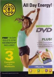 Gold's Gym All Day Energy DVD