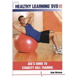 Healthy Learning DVD - Ace's Guide to Stability Ball Training