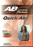 Tony Little Ab Lounge Xtreme Quick Abs DVD Only