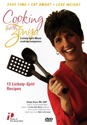 Cooking with Zonya: 13 Lickety-Split Recipes DVD