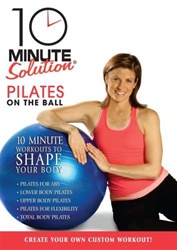 10 Minute Solution Pilates On The Ball DVD