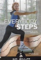 Everybody Steps Beginner Step Aerobics DVD - Gin Miller
