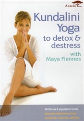 Kundalini Yoga to Detox and Destress with Maya Fiennes  DVD & CD Set