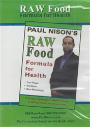 Paul Nison's Raw Food Formula for Health DVD