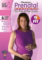 15 To Fit Go Mom Fitness Patrea's Prenatal Workout DVD