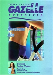 Tony Little's Gazelle Freestyle Crosstrainer  Awesome Abs DVD