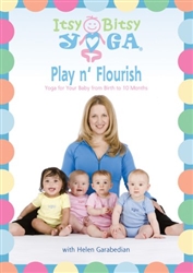 Itsy Bitsy Yoga's Play n' Flourish DVD: Yoga for Your Baby from Birth to 10 Months with Helen Garabedian