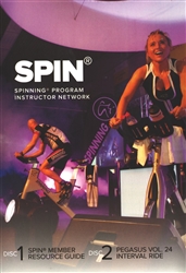 Spin Spinning Program Instructor Release Audio CD - Pegasus Volume 24 Interval Ride