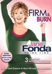 Jane Fonda Firm and Burn DVD