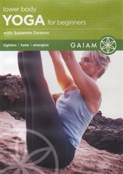 Gaiam Lower Body Yoga for Beginners DVD - Suzanne Deason