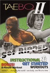 Tae Bo II Get Ripped Instructional, Get Started & 8 Minute Workout DVD