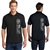 Men's Short Sleeve Heavy Weight Polo Sport Shirt with Samoan Tattoo Print - Mahina Collection - sizes up to 5XL