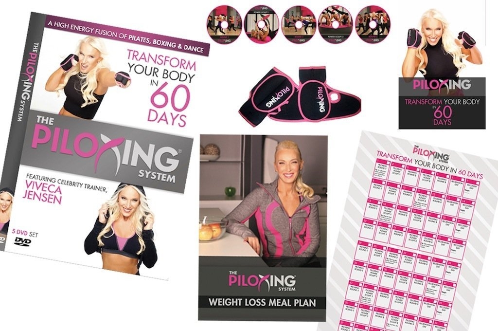 The Piloxing System 5 DVD Set Viveca Jensen