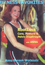 Fitness Favorites Rootlock DVD with Anna Benson - Core, Posture & pelvic diaphram