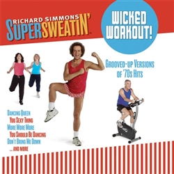 Richard Simmons Supersweatin' Wicked Workout Audio CD