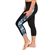 Tropical Fern Crop Yoga Pants