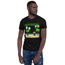 Halloween - Happy Hulaween Short-Sleeve Unisex T-Shirt