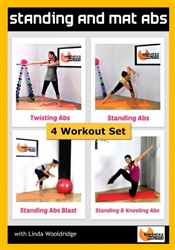 YOGA PILATES FUSION DVD - Barlates Body Blitz CLEVER YOGA FUSION 4  workouts!