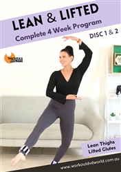 Lean and Lifted 22 Workouts on 6 DVDs - Barlates Body Blitz - Linda Stejskal