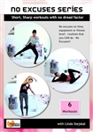 No Excuses Series 6 Workout Set - Barlates Body Blitz - DVD-R