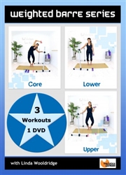 Weighted Barre Series 3 Workouts - Barlates Body Blitz - DVD-R