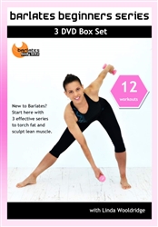 Barlates Beginners Series 12 Workouts 3 DVD Set - Barlates Body Blitz - DVD-R
