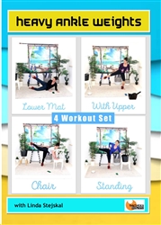 Heavy Ankle Weights Series 4 Workouts - Barlates Body Blitz - Linda Stejskal (Wooldridge)