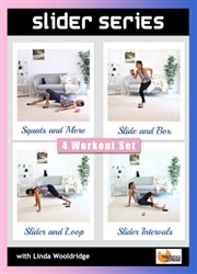 Slider Series 4 Workouts - Barlates Body Blitz - DVD-R