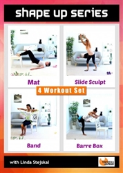 Shape Up Series 4 Workouts - Barlates Body Blitz - DVD-R