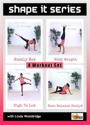 Shape It Series 4 Workouts - Barlates Body Blitz - DVD-R