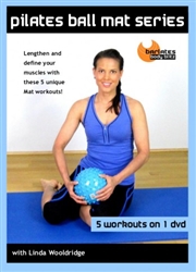 Pilates Ball Mat - Barlates Body Blitz - DVD-R