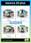 Bounce 20 Plus - 4 Workouts - Barlates Body Blitz - DVD-R