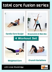 Total Core Fusion 4 Workouts - Barlates Body Blitz - DVD-R