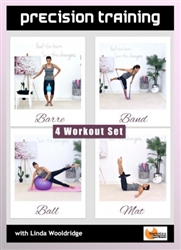 Wall Pilates Series 4 Workouts - Barlates Body Blitz 