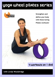 Yoga Wheel Pilates 4 Workouts - Barlates Body Blitz - DVD-R