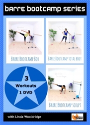 Barre Bootcamp 3 Workouts - Barlates Body Blitz - DVD-R