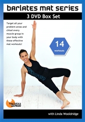 Barlates Mat Series 12 Workouts 3 DVD Set - Barlates Body Blitz - DVD-R