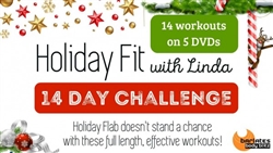 Holiday Fit 14 Workout Challenge DVDs (5 DVD Set) - Barlates Body Blitz
