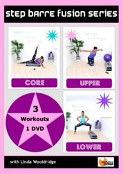 Step Barre Fusion 3 Workouts - Barlates Body Blitz - DVD-R