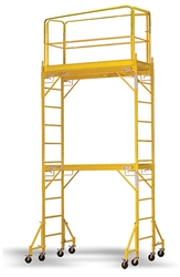 Stacked Scaffolding Rolling Adjustable Tower