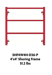 4x4 Shoring Frame