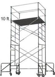 10 Foot Rolling Scaffolding Tower