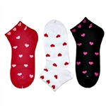 Sunfort - Ankle socks with hearts