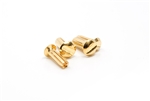 1Up Racing LowPro Bullet Plugs - 4mm (2)