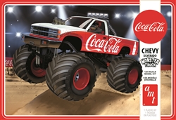 AMT 1/25 1988 Chevy Silverado Monster Truck Coca-Cola Plastic Model Kit